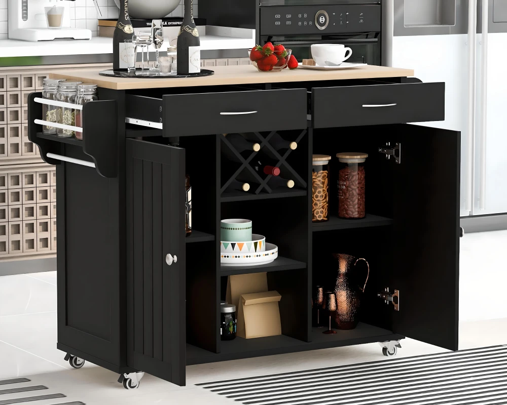small portable kitchen island